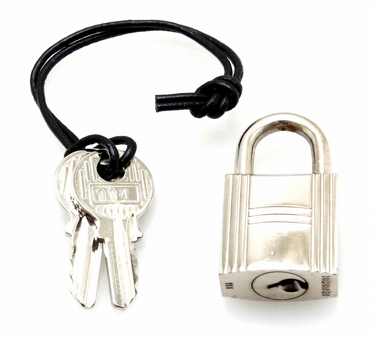 楽天市場】HERMES エルメス カデナ パドロック No.114 南京錠 鍵 カギ