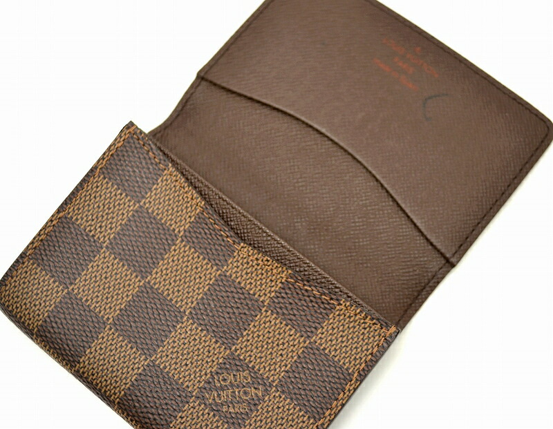 楽天市場】LOUIS VUITTON ルイ ヴィトン ダミエ アンヴェロップ カルト