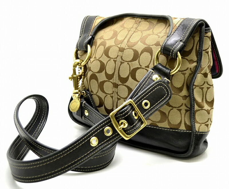 楽天市場】【バッグ】COACH コーチ シグネチャー ショルダーバッグ