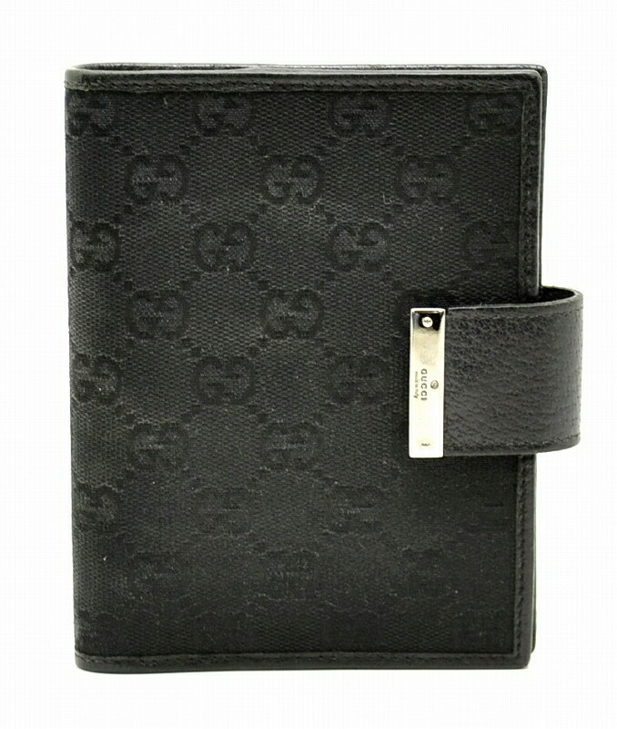 楽天市場】GUCCI グッチ GGキャンバス アジェンダ 手帳カバー 6穴式