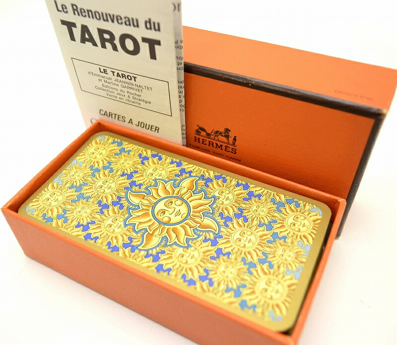 楽天市場】【未使用品】HERMES エルメス タロットカード トランプ 78枚