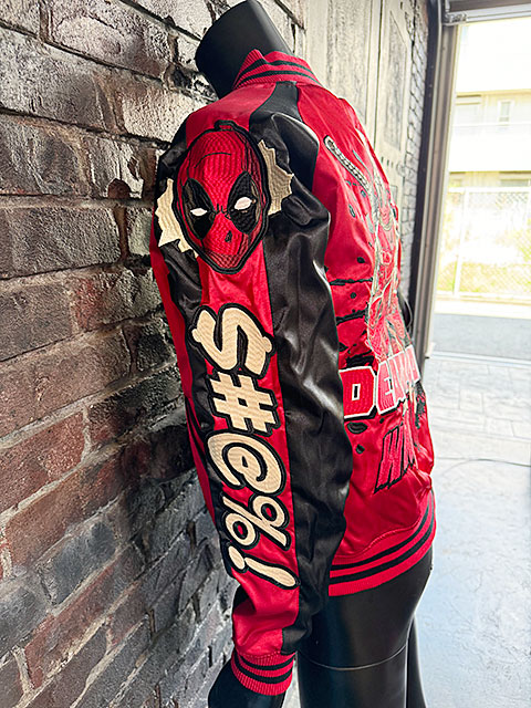 楽天市場】マーベル デッドプール スカジャン Lサイズのみの展開 ユニ