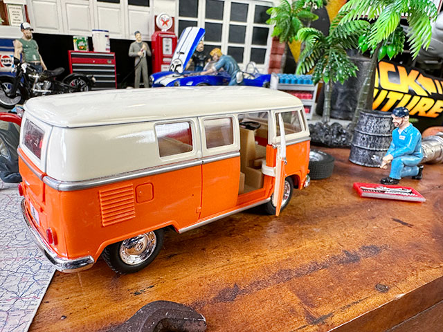 楽天市場】1962年 フォルクス・ワーゲン ワーゲンバス ミニカー 1/32