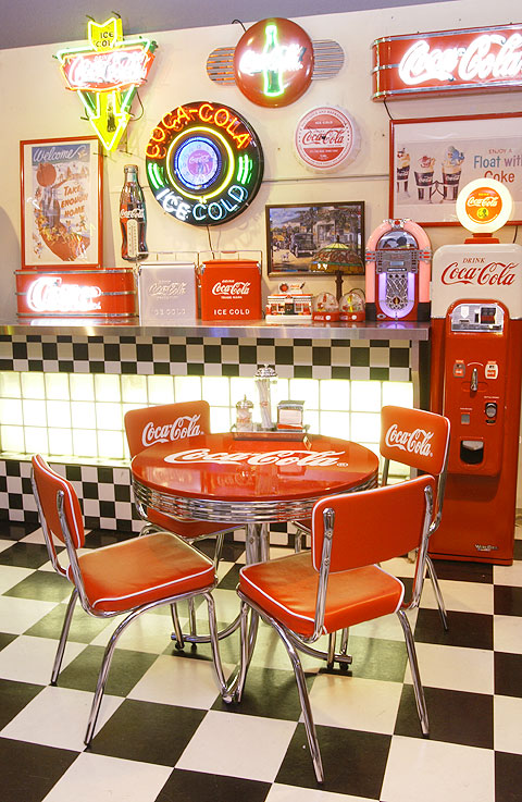 楽天市場】【店舗用本格プロ仕様】コカ・コーラ ローテーブル