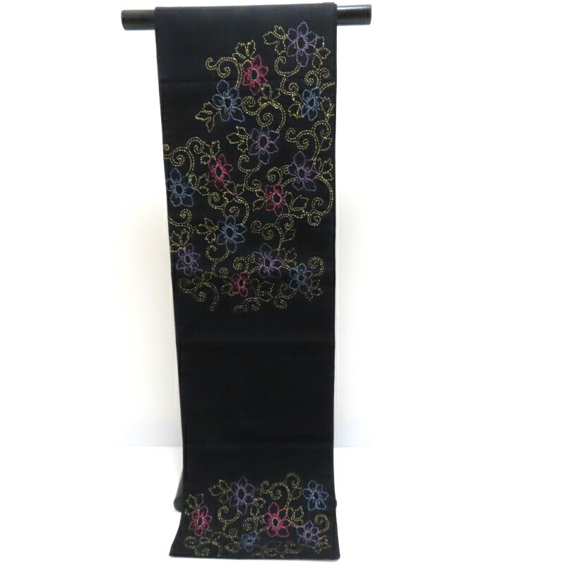 専用帯5873○かねだ呉服店扱い 高級正絹 相良刺繍 名古屋仕立て名古屋