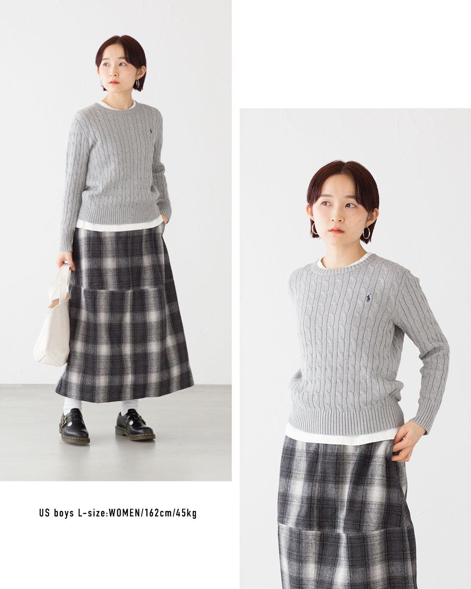 楽天市場】ポロ ラルフローレン ケーブル編み セーター POLO