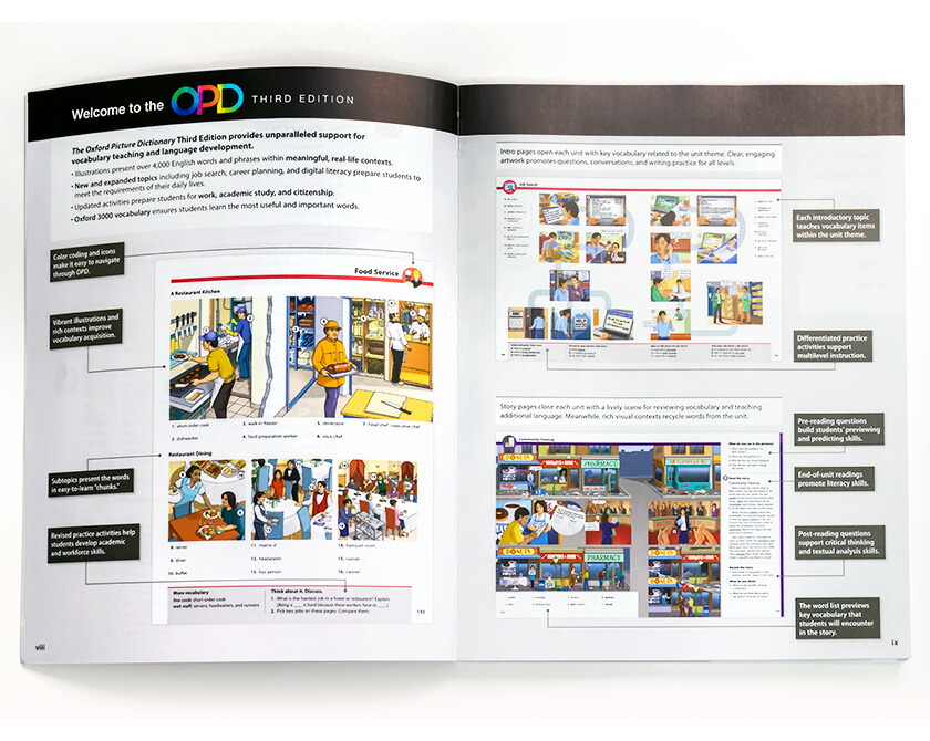 楽天市場】Oxford Picture Dictionary 英語版 第3版 PLUS+ 送料無料