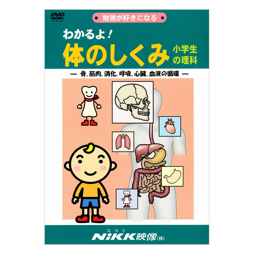楽天市場】わかるよ！体のしくみ 小学生の理科 DVD 日本語 【正規販売