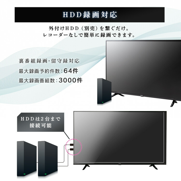 楽天市場】[400円OFFクーポン/くらしにプラス] テレビ 液晶テレビ 43V