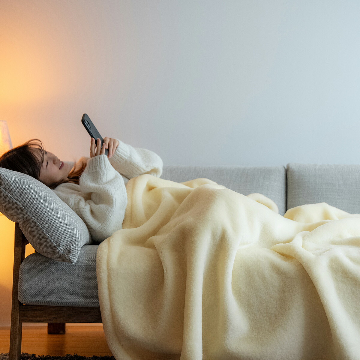 クリーニング済み】泉大津産 毛布 洗える ふんわりウールマイヤー掛け