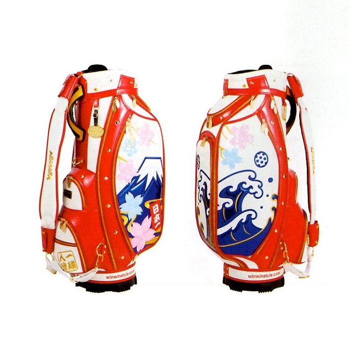 楽天市場】【WINWINキャディバッグ】富士山/日本一 9.0型 GOLD Version