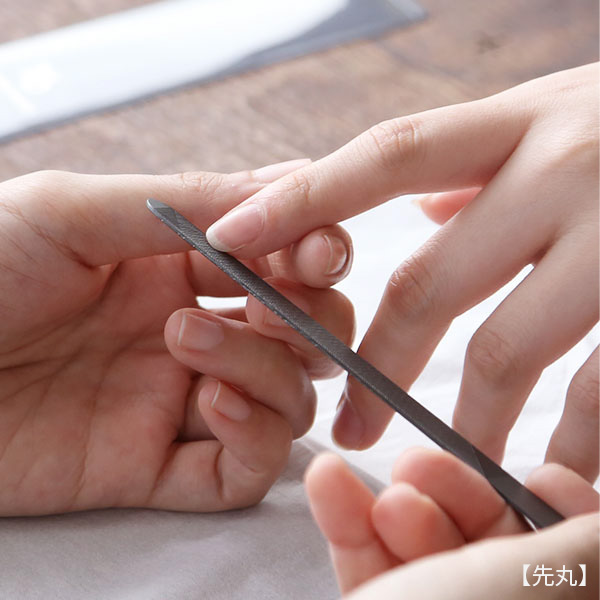 楽天市場】YOSHIDA YASURI 爪ヤスリ マットブラック 先尖り/先丸 吉田