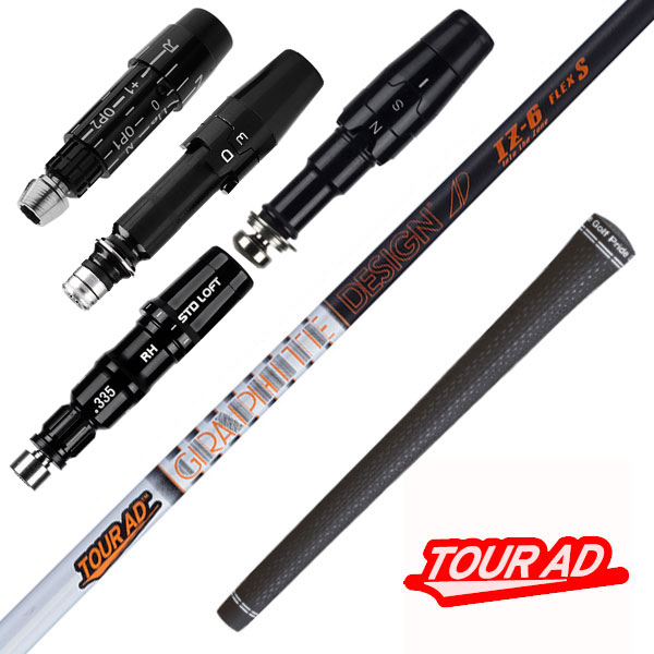 楽天市場】ツアーAD IZ スリーブ・グリップ付シャフト グラファイト