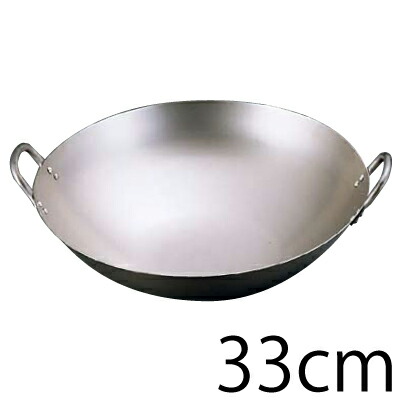 楽天市場】＼レビューで1000円クーポン!／ 純チタン 両手中華鍋 33cm