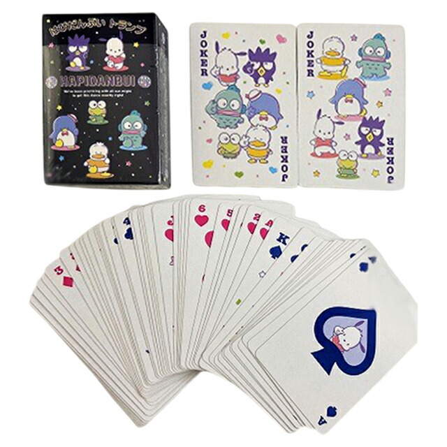 楽天市場】【まとめ買い=12個単位】はぴだんぶいトランプ アソート(色