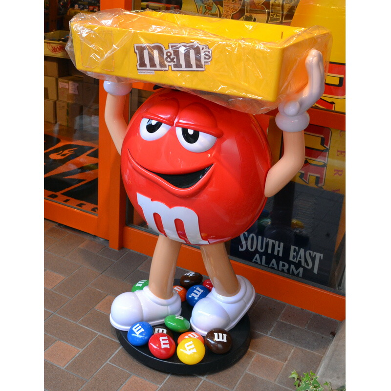 楽天市場】m&m's エムアンドエムズ M&Ms CHARACTER STORE DISPLAY (RED
