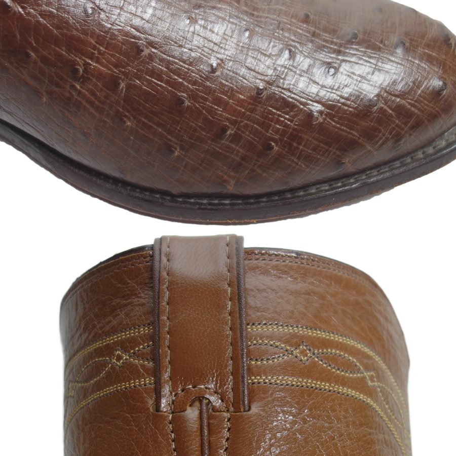 楽天市場】【中古】 アメリカ製 Justin オーストリッチ 本革