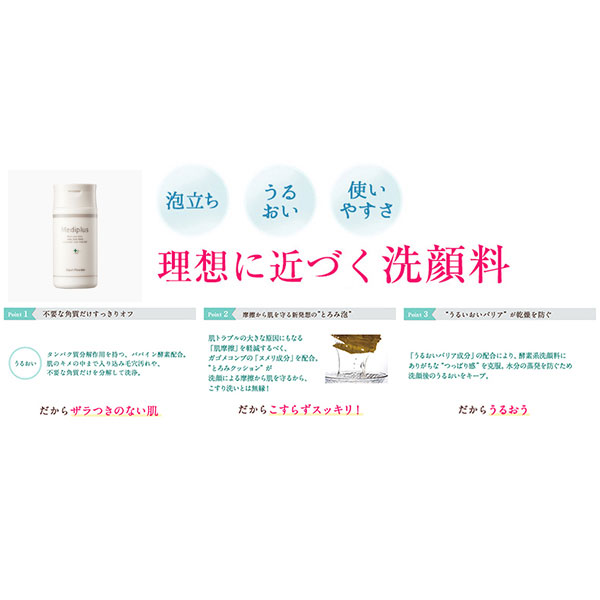 楽天市場】【公式】メディプラス ウォッシュパウダー 60g (2か月分