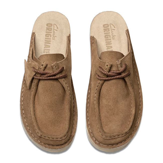 楽天市場】Clarks クラークス デザートノマド ミュール 26176556 茶色