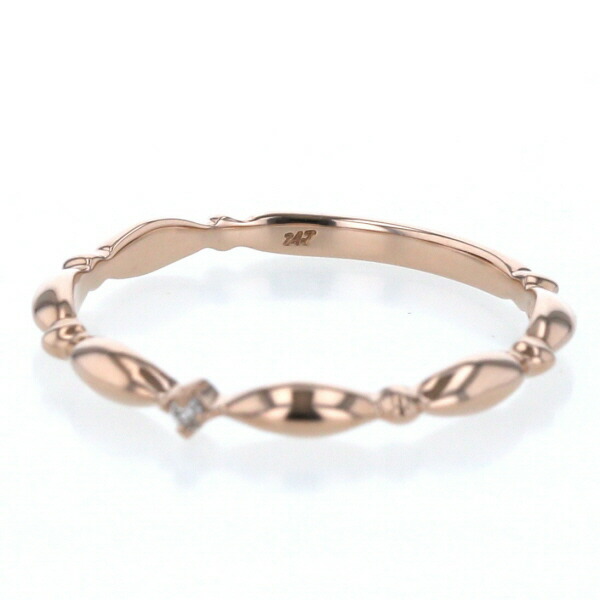 楽天市場】ギリオン 24-7 K18PG ピンクゴールド リング ダイヤモンド