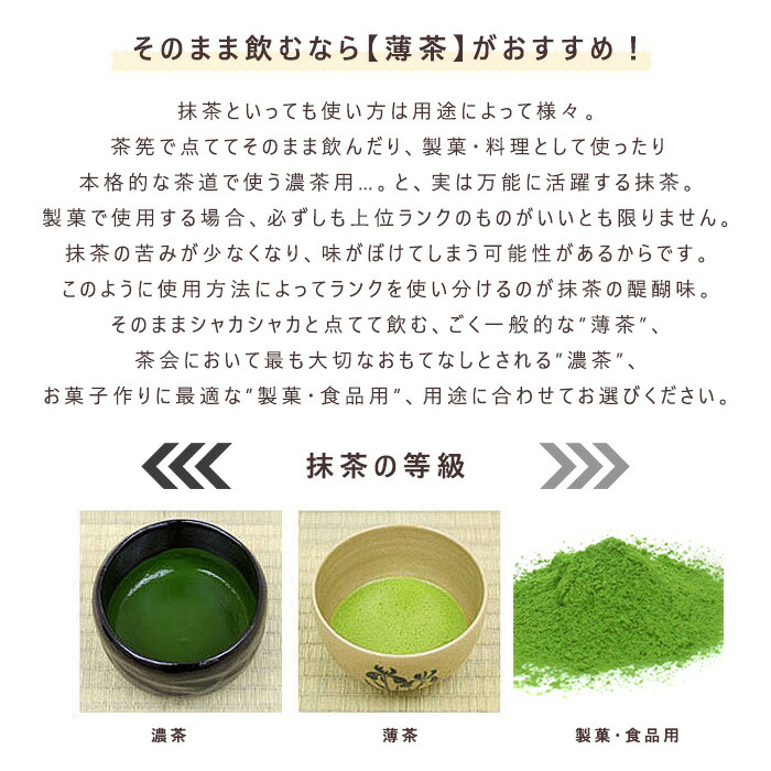楽天市場】抹茶 薄茶 粉末 上林春松本店 万代昔 40g 袋入 もずむかし