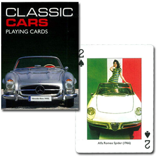 楽天市場】コレクショントランプ【トランプ クラシックカー】現代の車