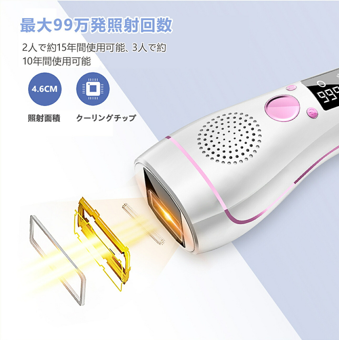 楽天市場】脱毛器 IPL 光脱毛器 ☆家庭用脱毛器◇ IPL光脱毛 VIO脱毛