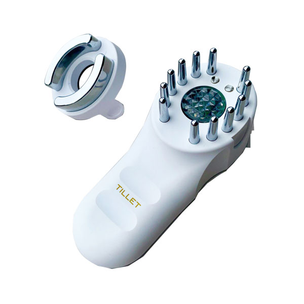 楽天市場】TILLET ティレット 電気バリブラシ＆美顔器(ホワイト) : 愛