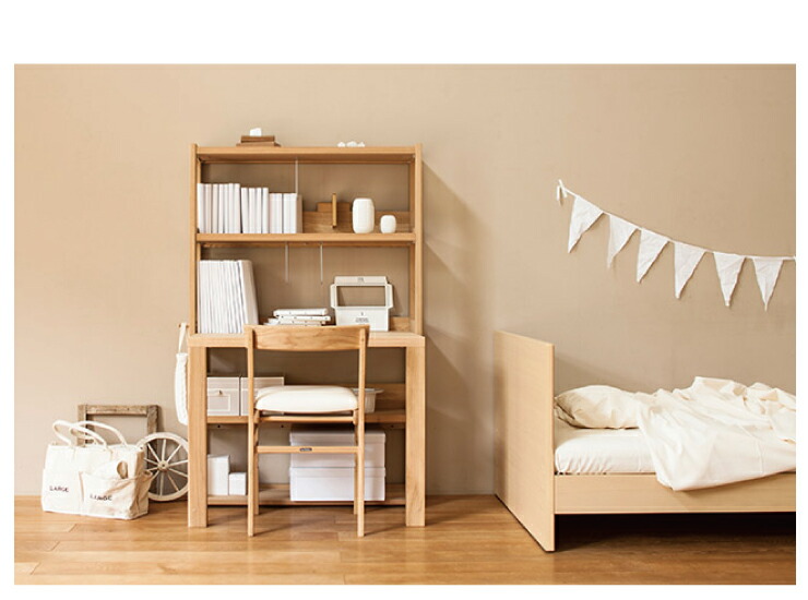 楽天市場】ボナシェルタ シェルフ カリモク家具 オーク材 シンプル