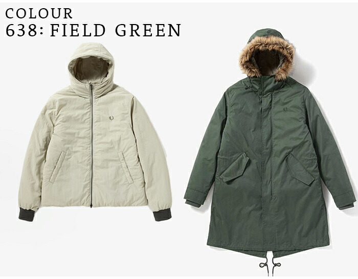 楽天市場】フレッドペリー モッズコート J6504 ジップイン ライナー