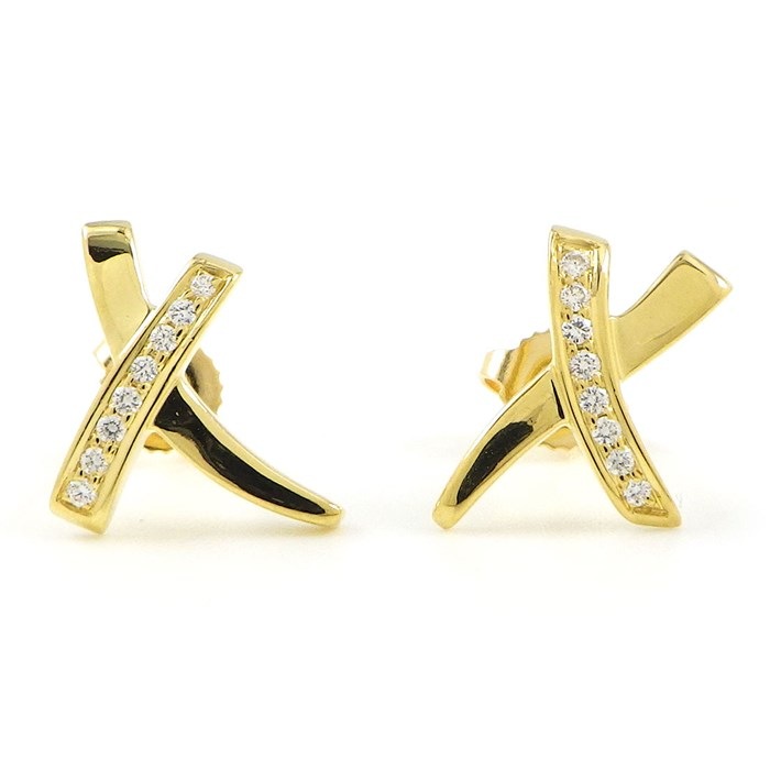 楽天市場】ティファニー Tiffany & Co. ピアス キス X クロス