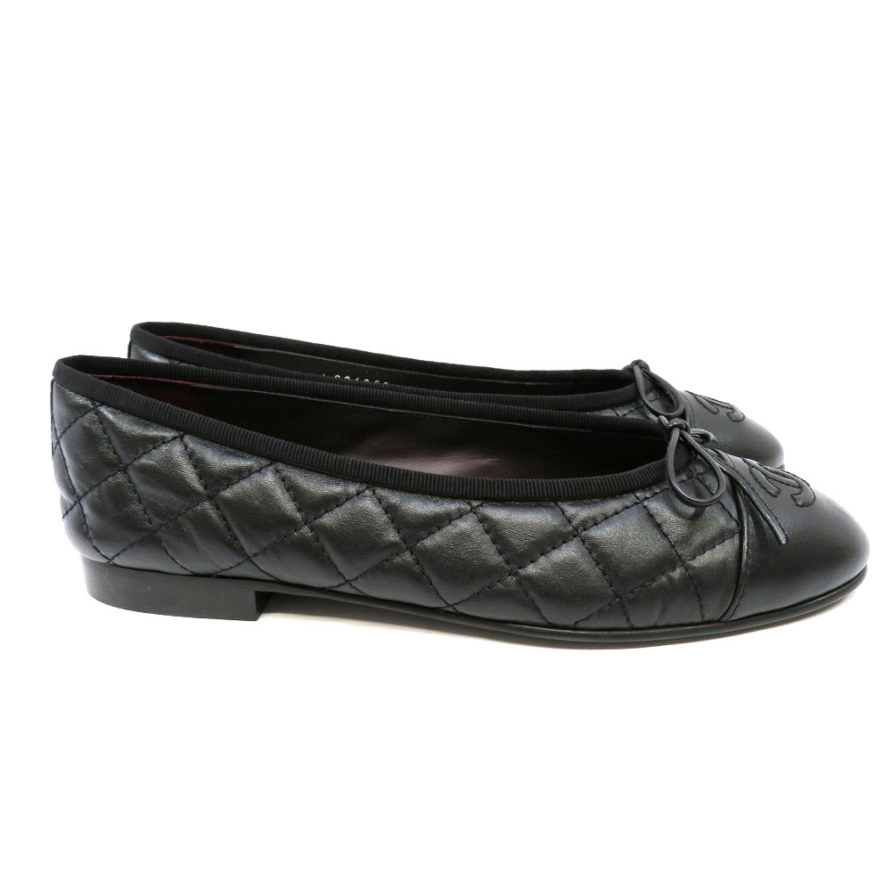 楽天市場】【未使用品】CHANEL【シャネル】G26250 フラットシューズ
