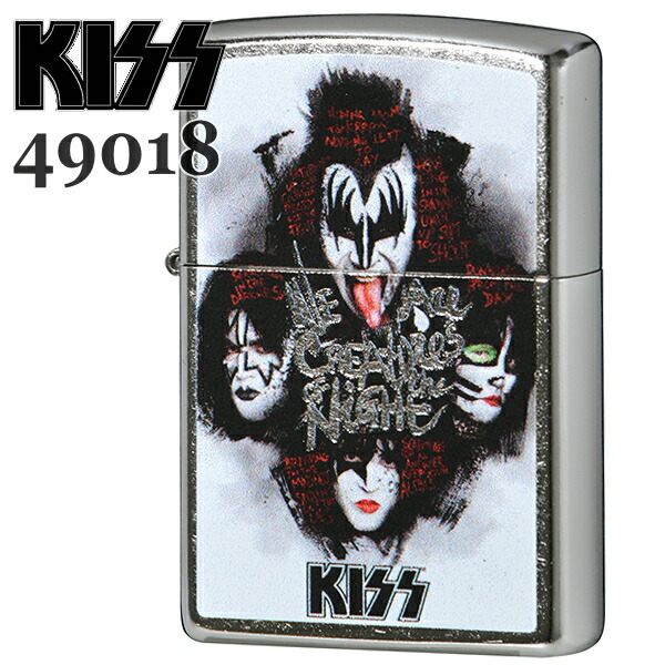 楽天市場】【完売】ZIPPO ライター ジッポー 49018 KISS キッス