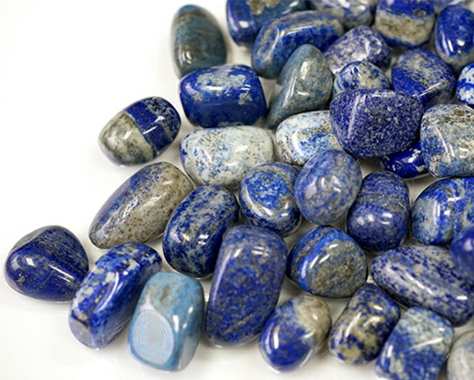 楽天市場】ラピスラズリ 瑠璃 タンブルLサイズ 100g | 細石 【浄化