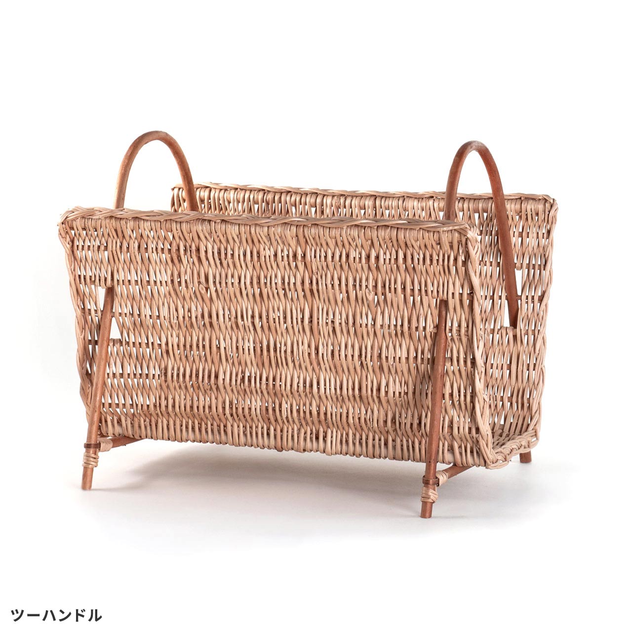 楽天市場】【選べる2タイプ】ラトビア製 手編み 柳のマガジン