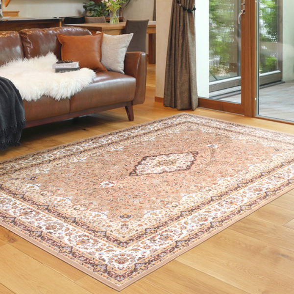 楽天市場】ラグ 撥水加工付き 転写プリントラグ ブルグ 140×200cm