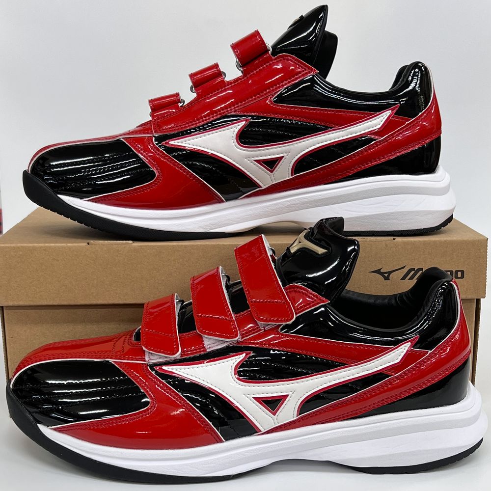 楽天市場】【サイズ交換送料無料】ブラック×レッド ミズノ 野球