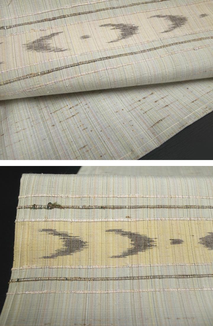 楽天市場】訪問着 正絹 未仕立て 渡源織物ぜんまい紬訪問着/単衣にも