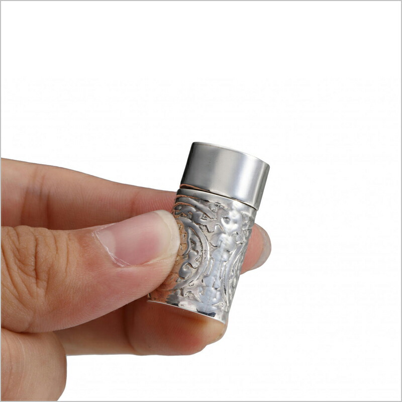 楽天市場】塩コショウ入れ ポーチ付き 携帯用 持ち運び シルバー925