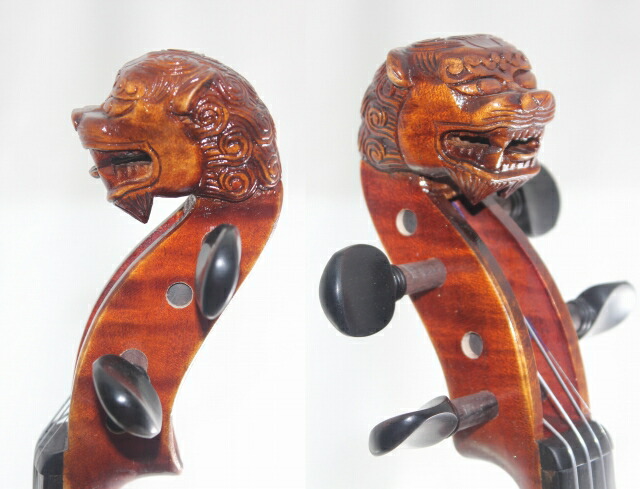 楽天市場】シュタイナー ライオン・ヘッド バイオリン 4/4 Jacob