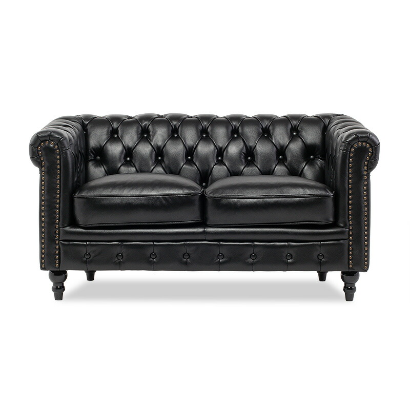 楽天市場】VINCENT ヴィンセント チェスターフィールド ソファ 本革