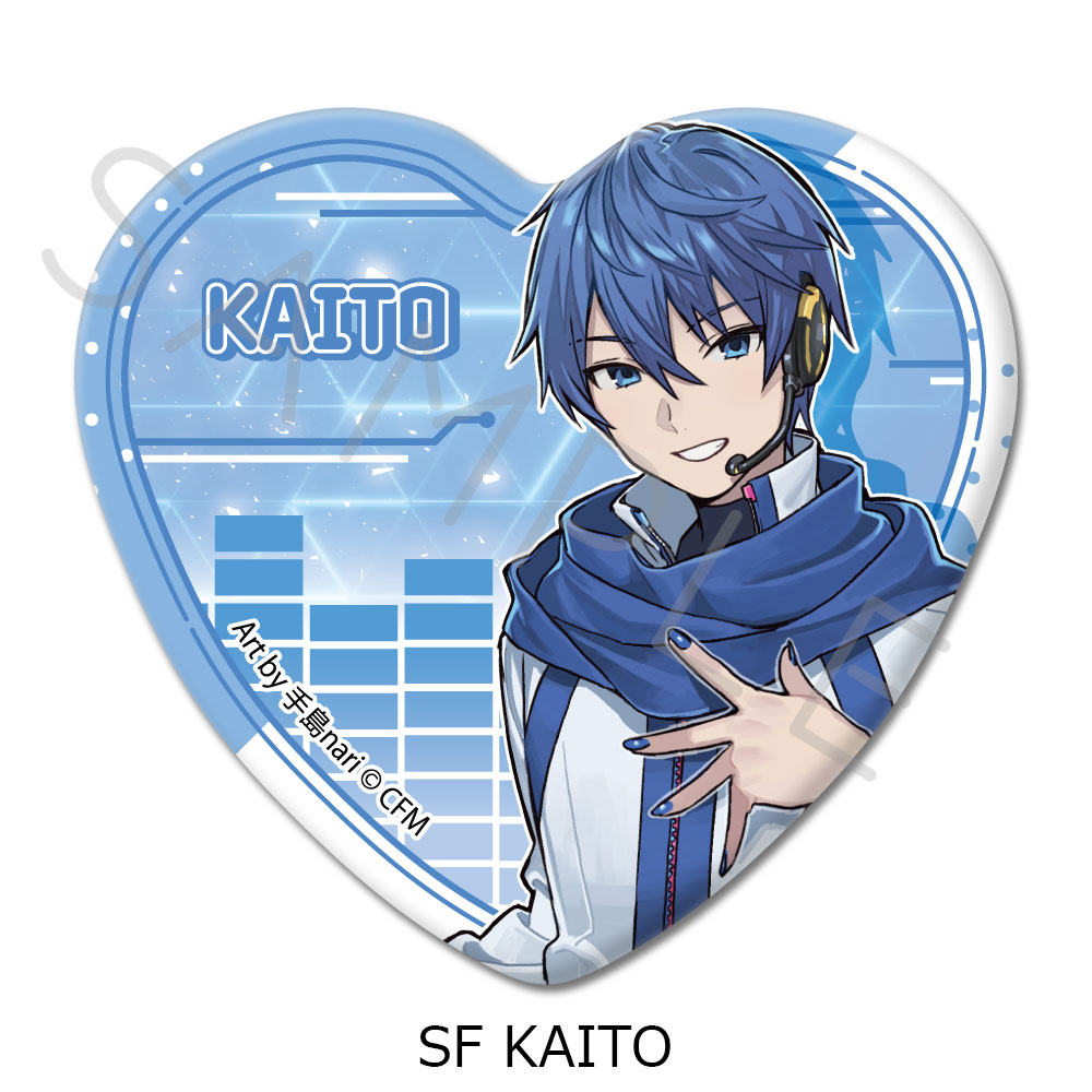 楽天市場】『初音ミク＆ピアプロキャラクターズ』 ハート型缶バッジ