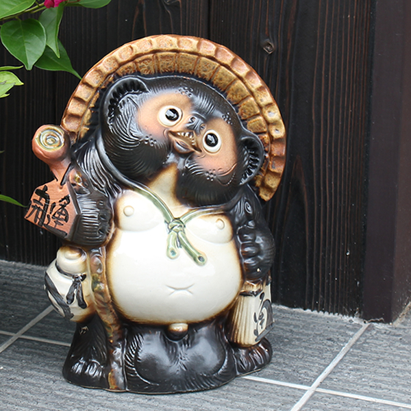 楽天市場】【38時間限定20%OFFクーポン配布中】信楽焼 10号開運狸