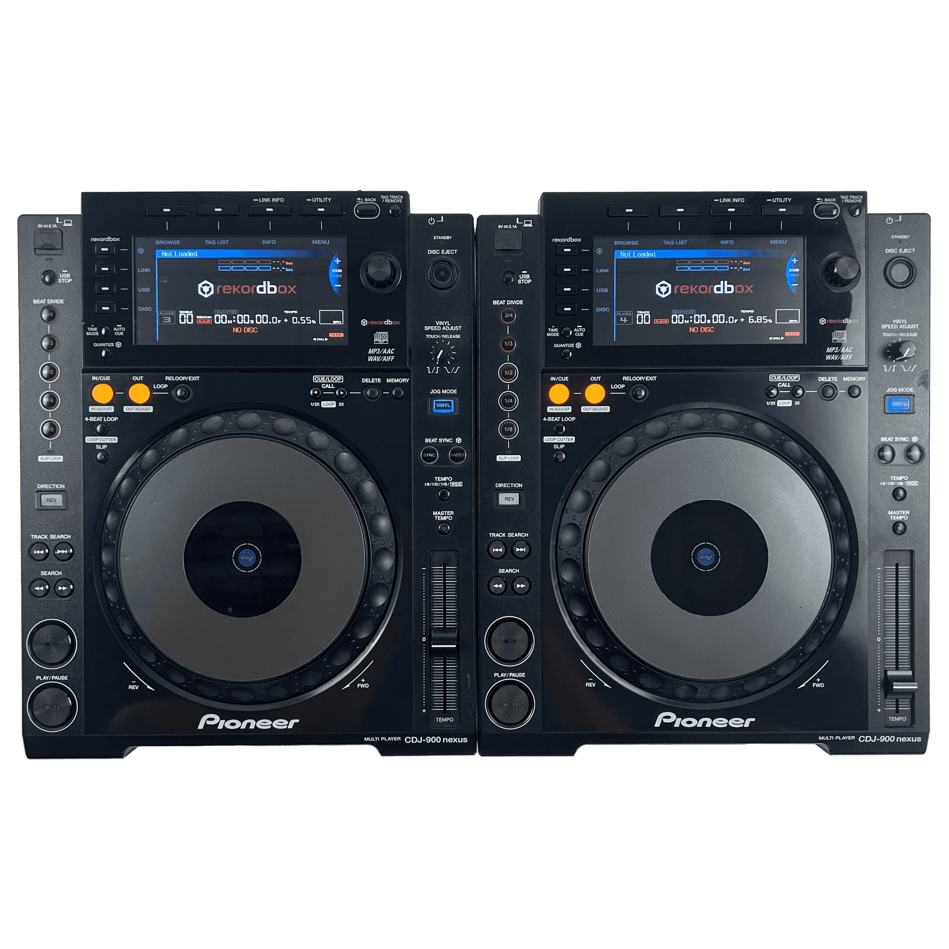 2x Pioneer CDJ 900 Nexus Pair NXS - FREE 24H Shipping – Turntable