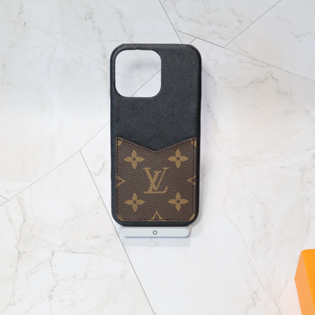 Louis Vuitton Case Card Holder iPhone 12-17 Pro Max Plus - uCaseSpot