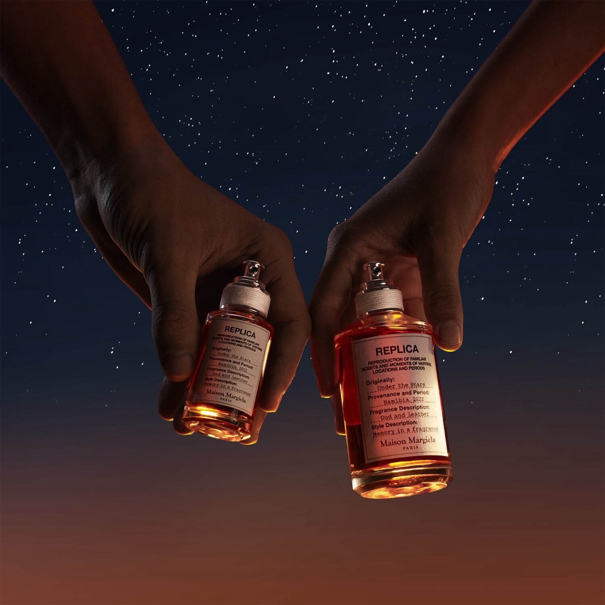 Maison Margiela『Replica』“星空の下で過ごす夜” 着想の新作香水