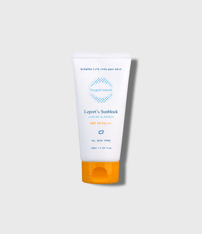 oxygenceuticals]Leport's Sunblock SPF50 PA+++ Waterproof Sunscreen
