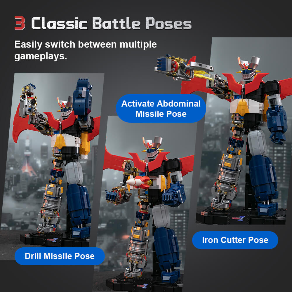 Pantasy Mazingeer Z Mecha | High-Detail Anime Robot Construction