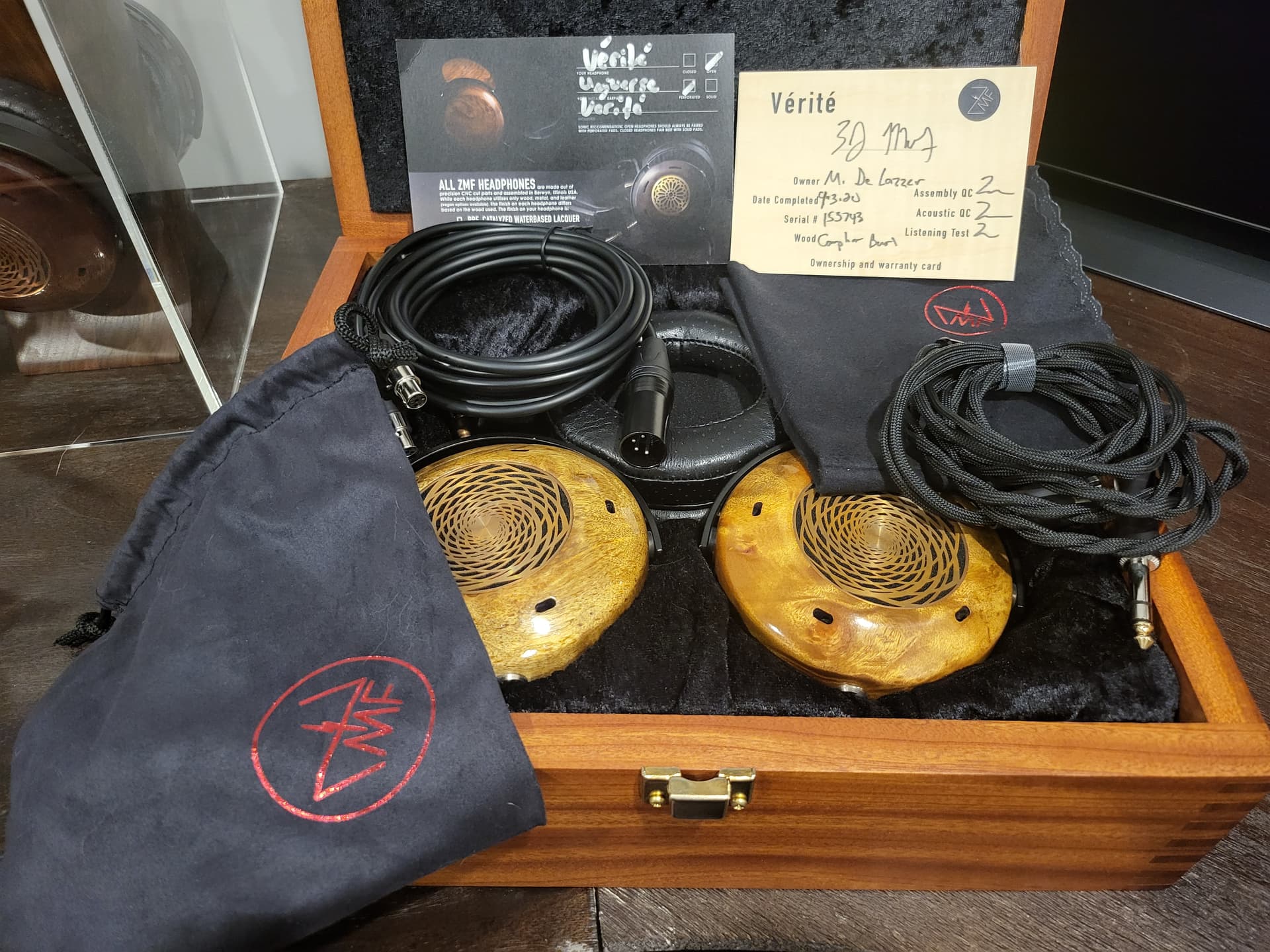 FS: ZMF Vérité Open - Camphor Burl - Magnesium Chassis - Buy