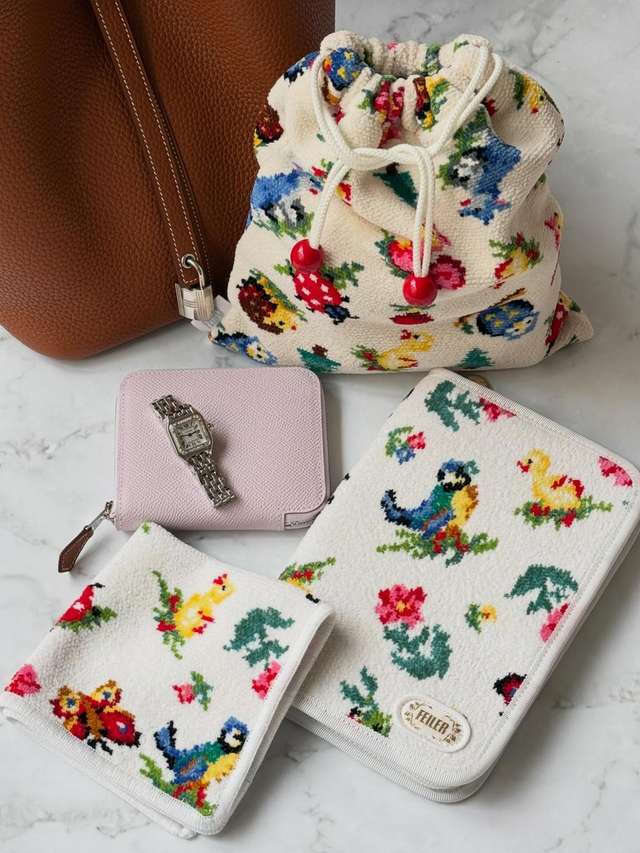 ハイジプティ ハンカチ(ペールピンク): FEILER｜フェイラー公式